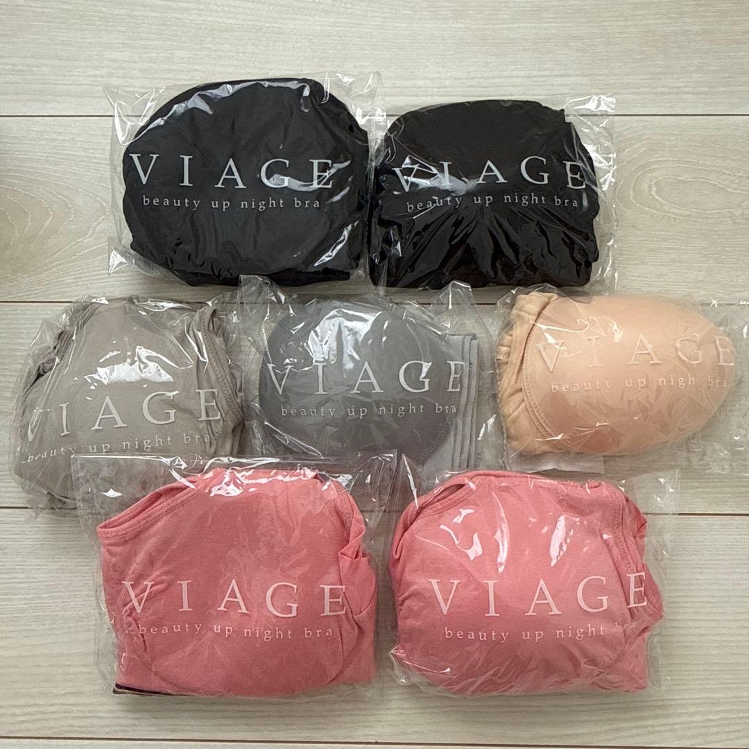 VIAGE 新品ナイトブラ　L ブラック ウォームグレー　クールグレー　セット Amazon | [VIAGE] ヴィアージュ ナイトブラ & ショーツ セット (クール