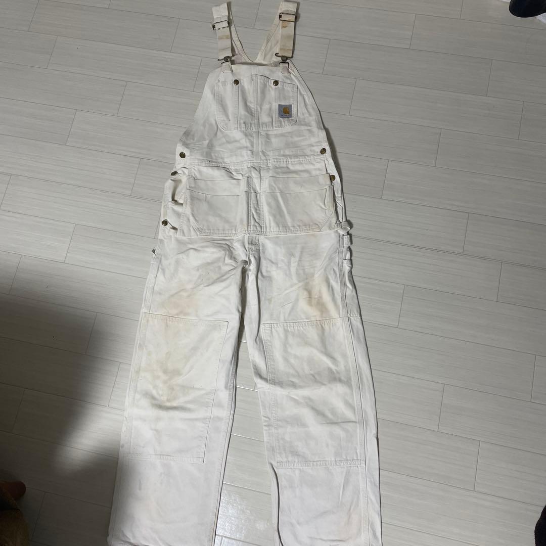 Carhartt エプロン付きダブルニーオーバーオール vintage 中古・古着通販】CarHartt (カーハート) エプロン付き ダブルニー