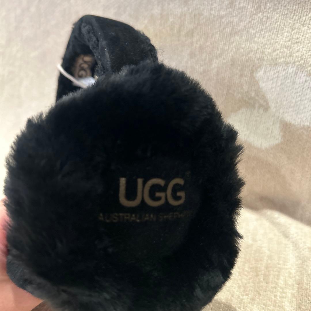 UGG ブラック イヤーマフ オーストラリアンシェパード Australia