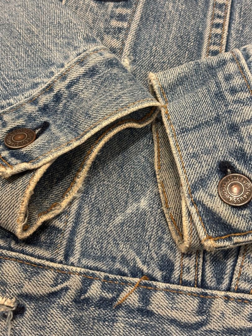 Levi's 70505 70'sサイズ42 刻印52 スモールe 不均等v