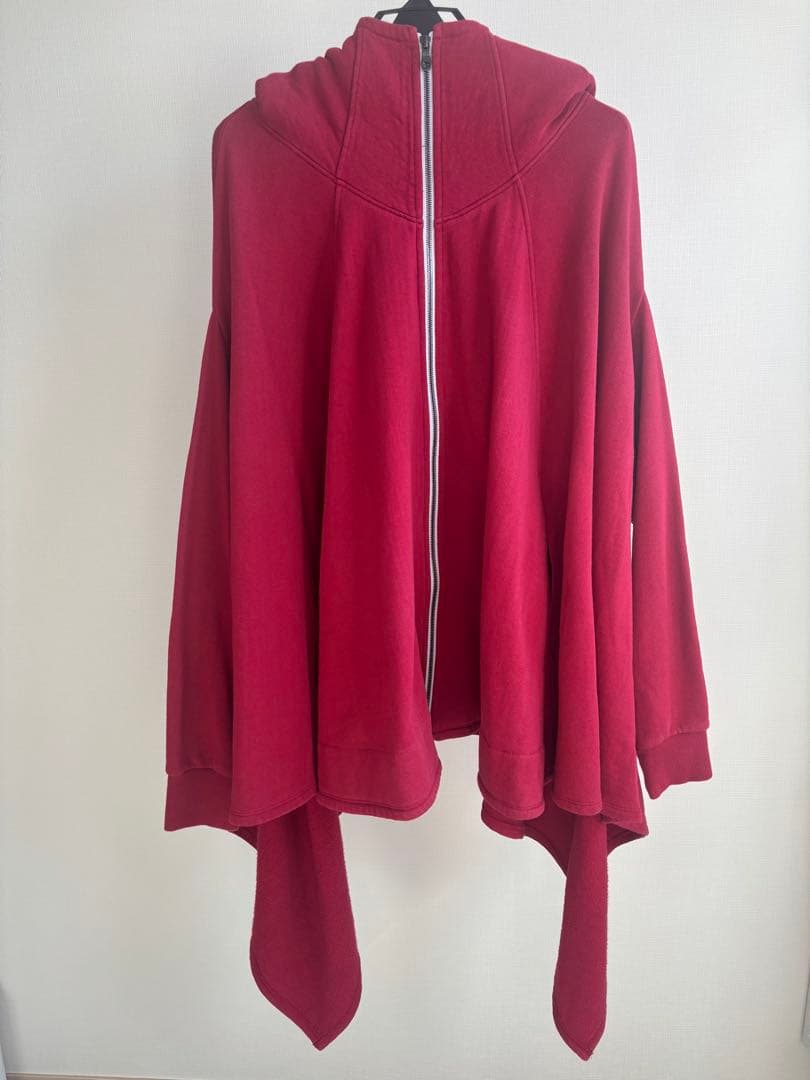 なびくパーカー赤レッド ha | za | ma ハザマhazama松井 諒祐 - メルカリ