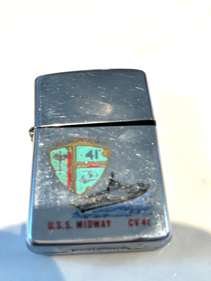 ZIPPO USS MIDWAY ミッドウェイ CV 41 1989年製造 - メルカリ