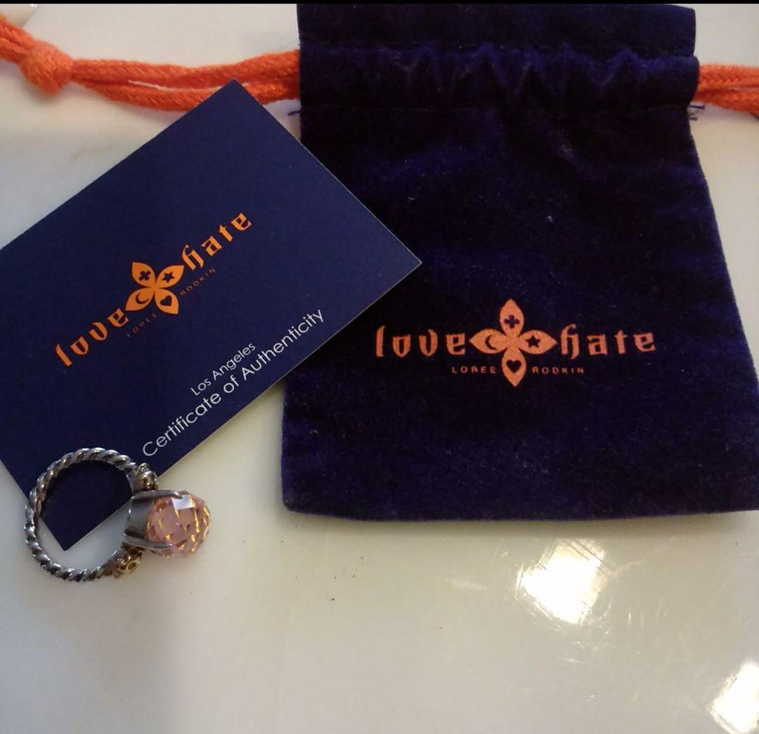 love & hateラブ&ヘイトk18スカルシルバーリング9号