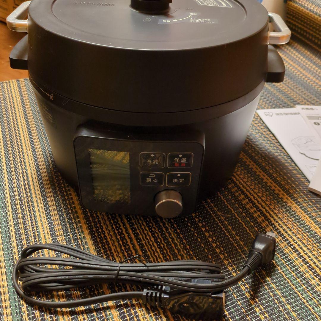 IRIS OHYAMA 電気圧力鍋　4L PMPC−MA4　2024年製 Amazon.co.jp: アイリスオーヤマ 電気圧力鍋 圧力鍋 4L 3~4人用 低温