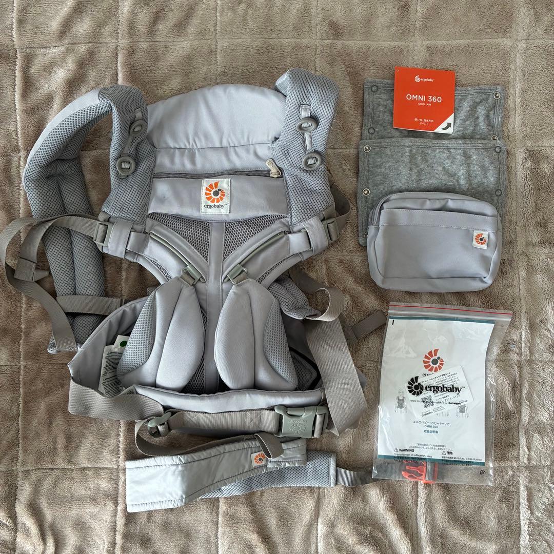 ergobaby OMNI 360 抱っこ紐 グレー - ergobaby OMNI 360 エルゴベビー