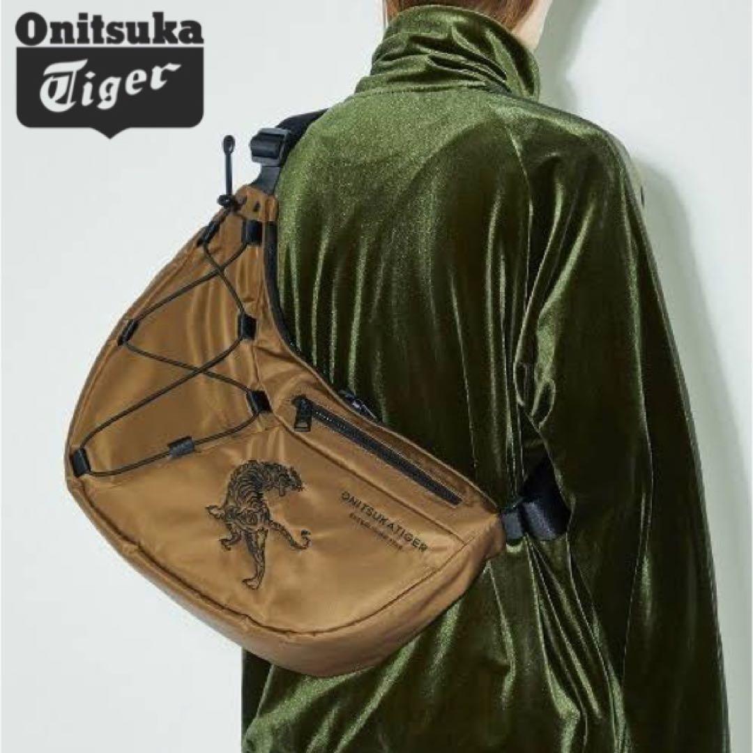 オニツカタイガー メッセンジャーバッグ - メルカリ