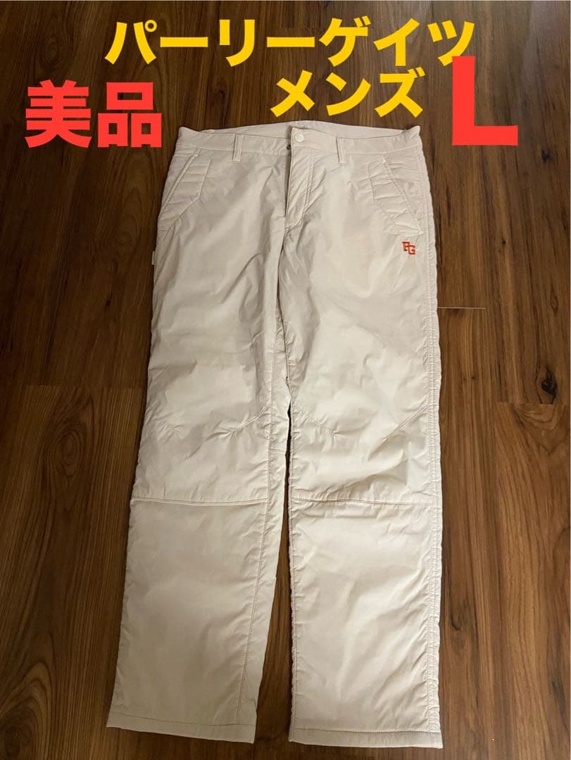 美品】メンズ L PEARLY GATES パーリーゲイツ 中綿 防寒 パンツ - メルカリ
