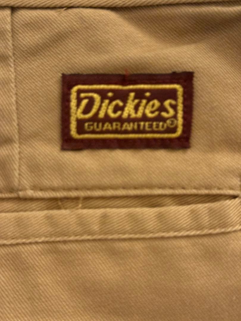 Dickies 刺繍タグ 茶タグ 復刻 ワークパンツ USA製 カーキ 50s - メルカリ
