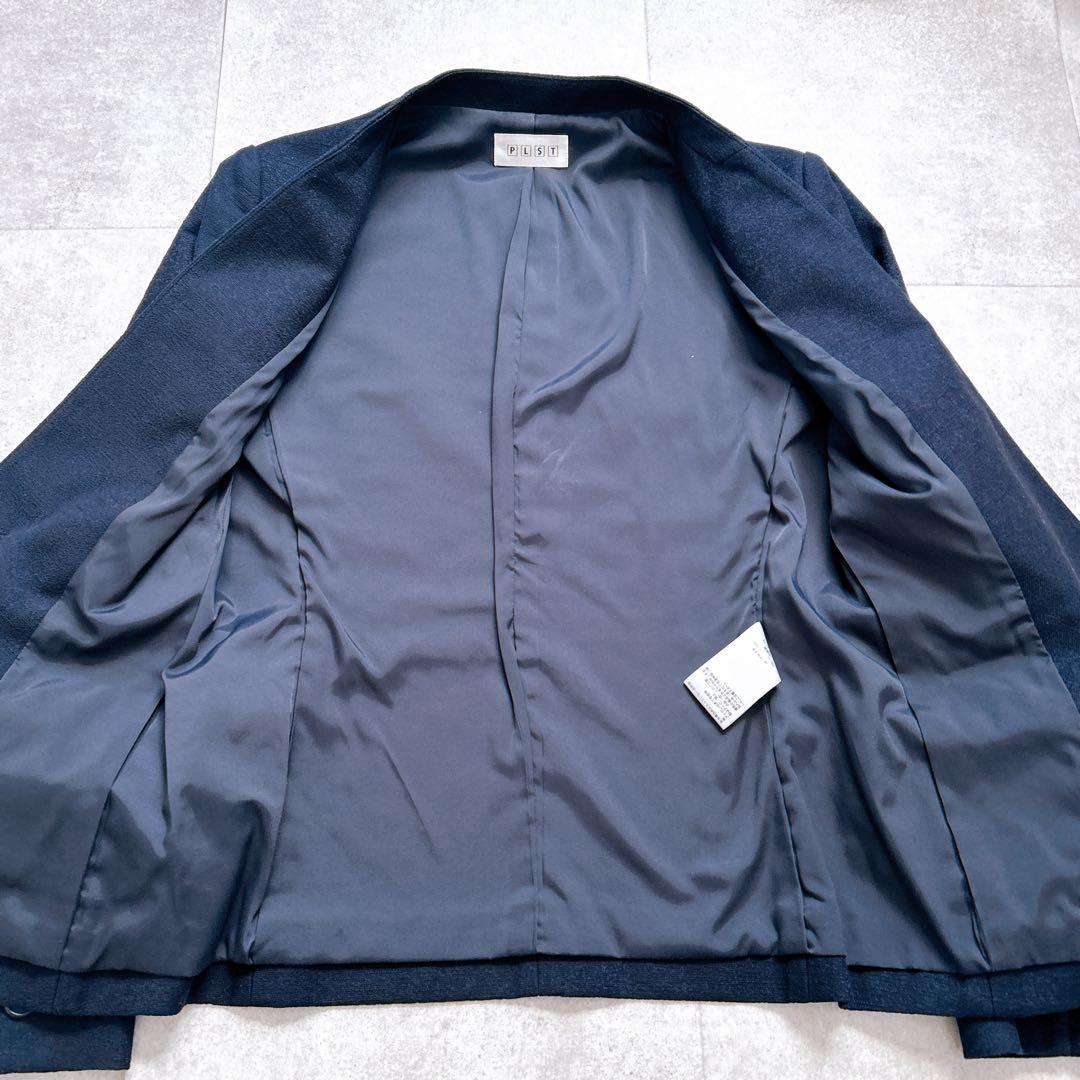 未使用級✨プラステ スラブストレッチカラーレスジャケット ステック