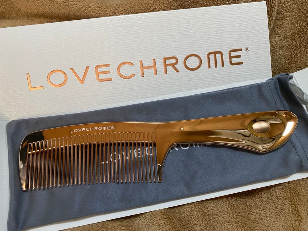 LOVECHROME K24GP ラブクロム ローズゴールド テツキ コーム ラブクロム K24GPテツキ ローズ ゴールド