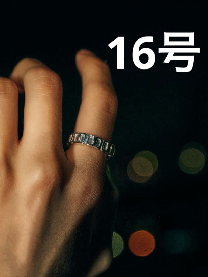 Llife BOTTON BAND RING 16号