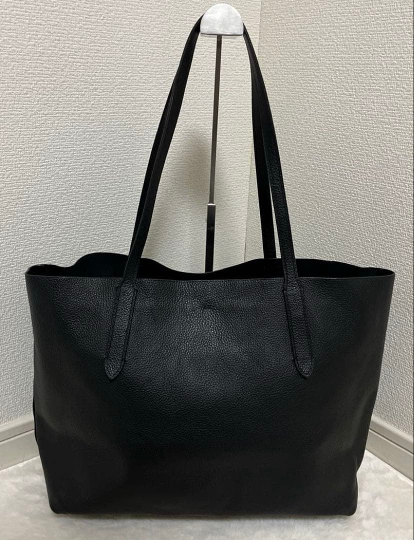 極美品 コーチ 67253 ビジネスバッグ レザー 肩掛け 黒 A4可 - メルカリ