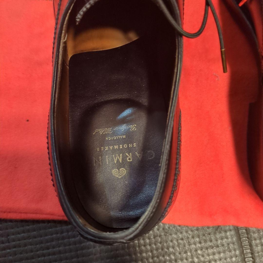 カルミナ セミブローグ（カーフ レイン）10051 サイズ7.5 - メルカリ