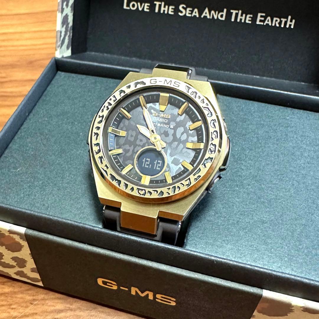 ほぼ新品 G-MS MSG-W200WLP-5AJR レオパード柄 ヒョウ柄 - メルカリ