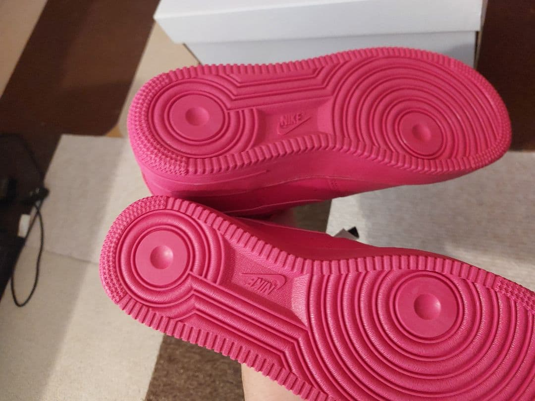 Nike Air Force 1 ピンク スニーカー 新品未使用 25.0cm