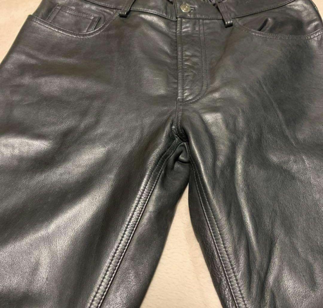 カニエ着用 OLD GAP レザーパンツ - メルカリ