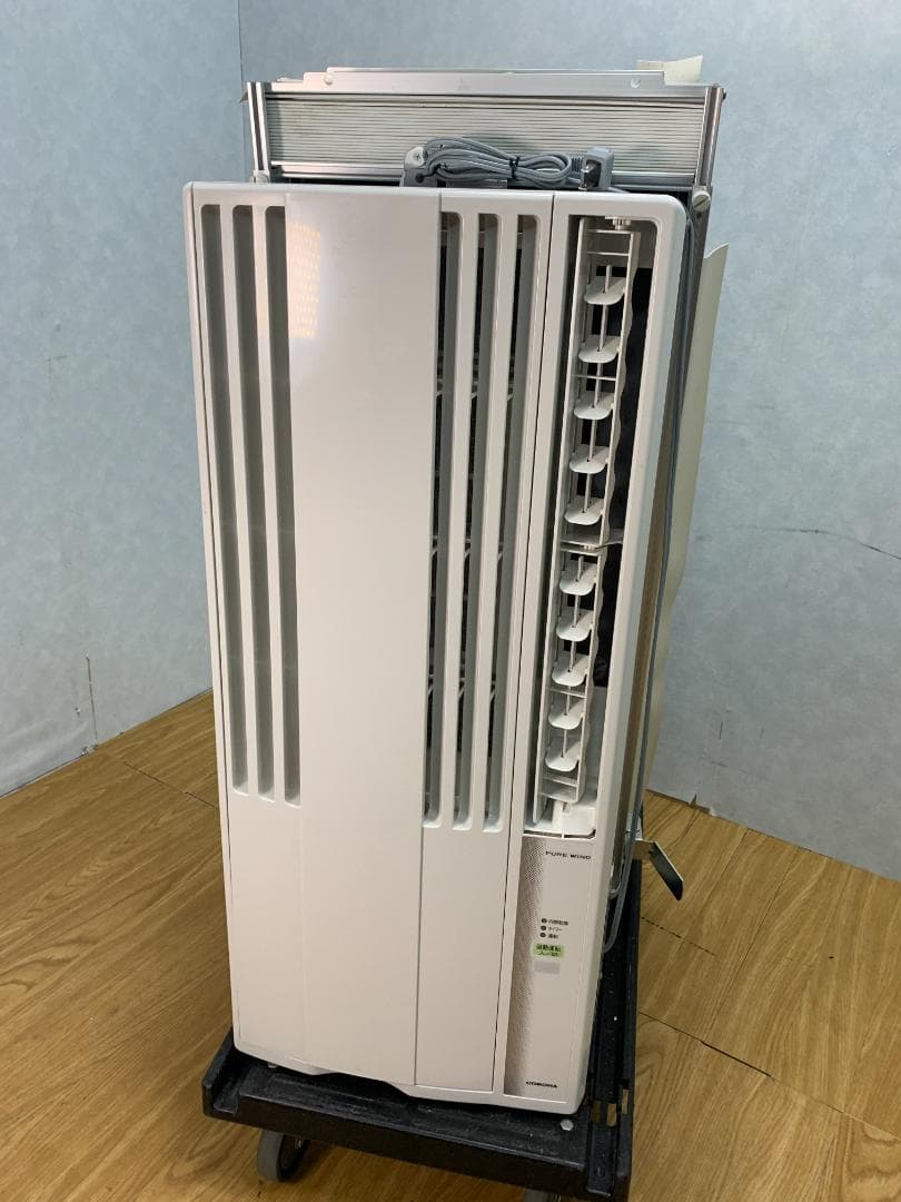 K☆017 コロナ ウィンドエアコン CW-1621 冷房専用 2022年 コロナ 窓用エアコン ウインドエアコン 冷房専用 CW-1621(WS) CW1621