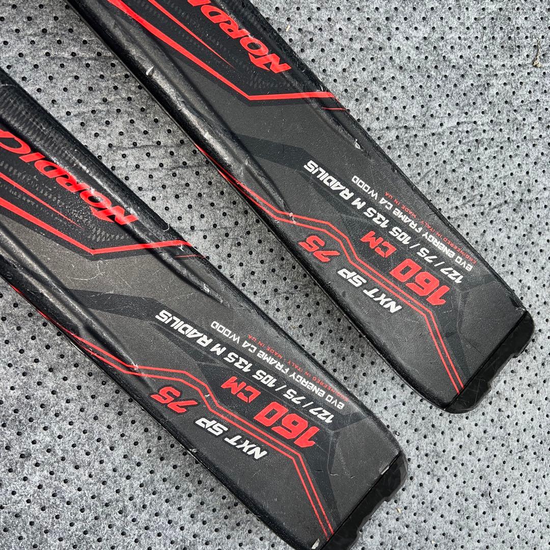 7-8回使用 160cm NORDICA NXT SP75 スキーセット - メルカリ