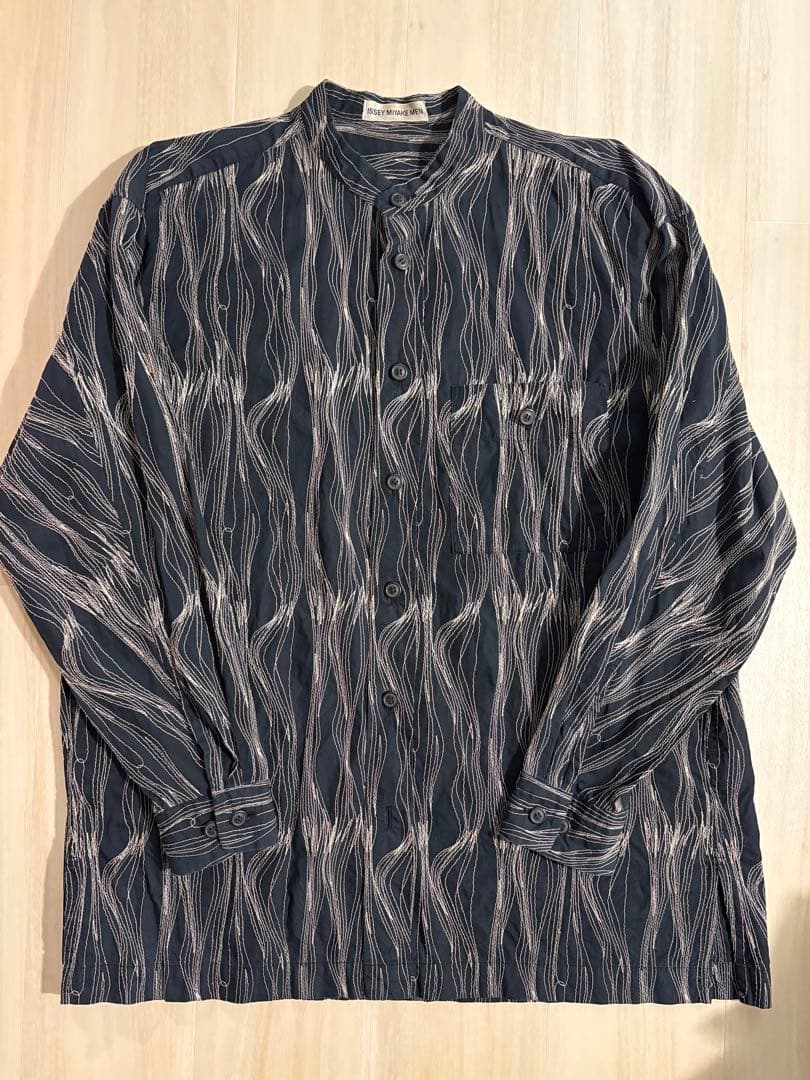 97aw ISSEY MIYAKE MEN 刺繍シャツ 97aw ISSEY MIYAKE MEN 刺繍シャツ