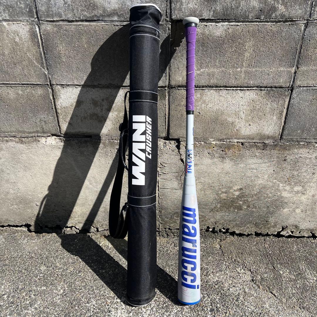 Marucci ワニクラッシャー 一般軟式バット marucci（マルーチ） 一般軟式 赤 ワニクラッシャー スピード バット
