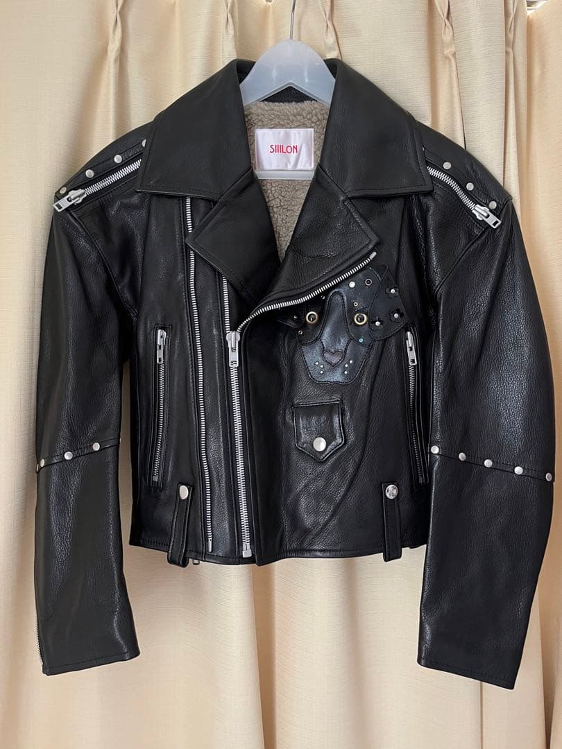 こ*り様 SIIILON シーロン STAY GOLD jacket ライダース SIIILON シーロン STAY GOLD jacket ライダースジャケット - メルカリ