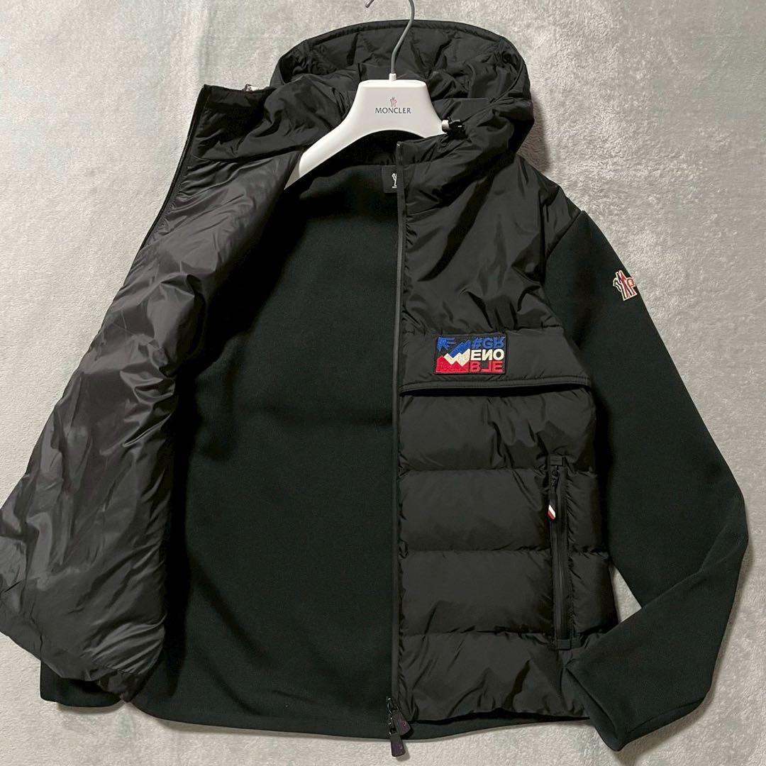 Chikashitsu +オーバーサイズフーデッドファーブルゾン ブラック