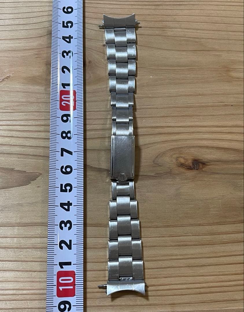 12コマ ROLEX ロレックスリベットブレス ラグ19㎜ FF60 - メルカリ