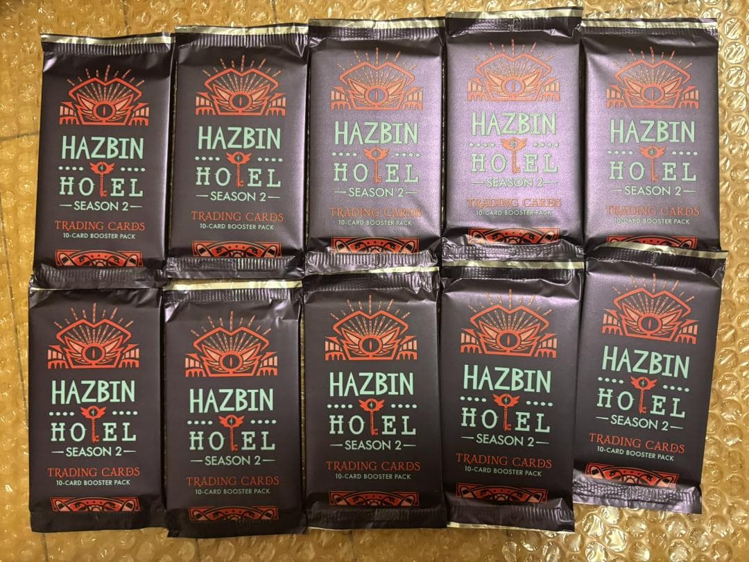 hazbin hotel ハズビンホテル カード シーズン2 10パック - メルカリ