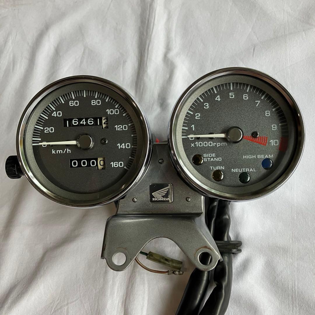 HONDA GB250 クラブマン 4型 純正スピードメーター&タコメーター