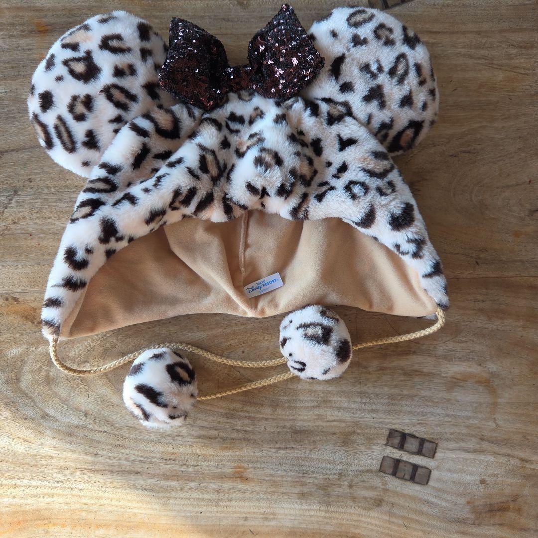 東京ディズニーリゾート ヒョウ柄帽子 ディズニーファンキャップ(一回