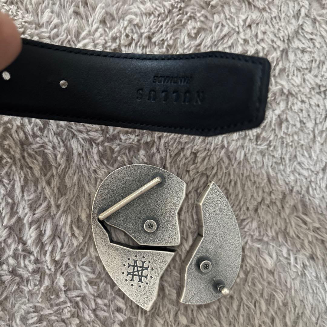 NULLUS 25aw Cracked Heroism Belt 深水光太 2026年最新】NuLL 深水