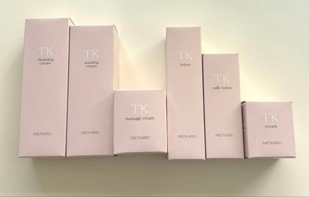 メナード 先行販売 新TK 6点フルセット ローション ミルク クリーム