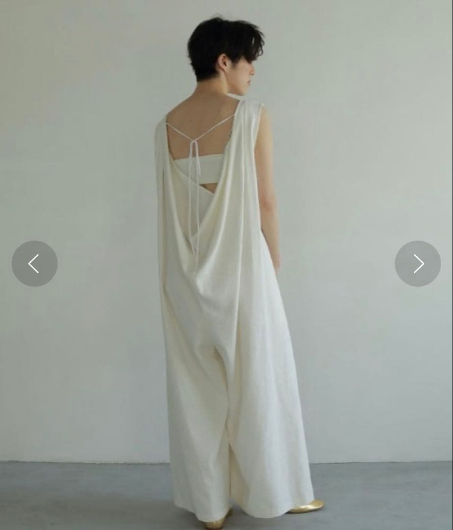 ETRE TOKYO バックドレープテントオールインワン ETRE TOKYO（エトレトウキョウ）の「バックドレープテント