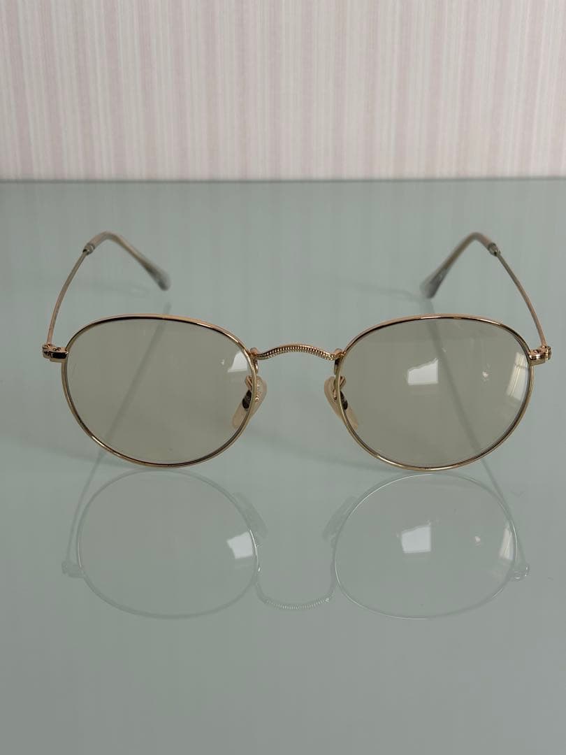 期間限定値下げ】レイバン サングラス rb3447 ゴールド - メルカリ