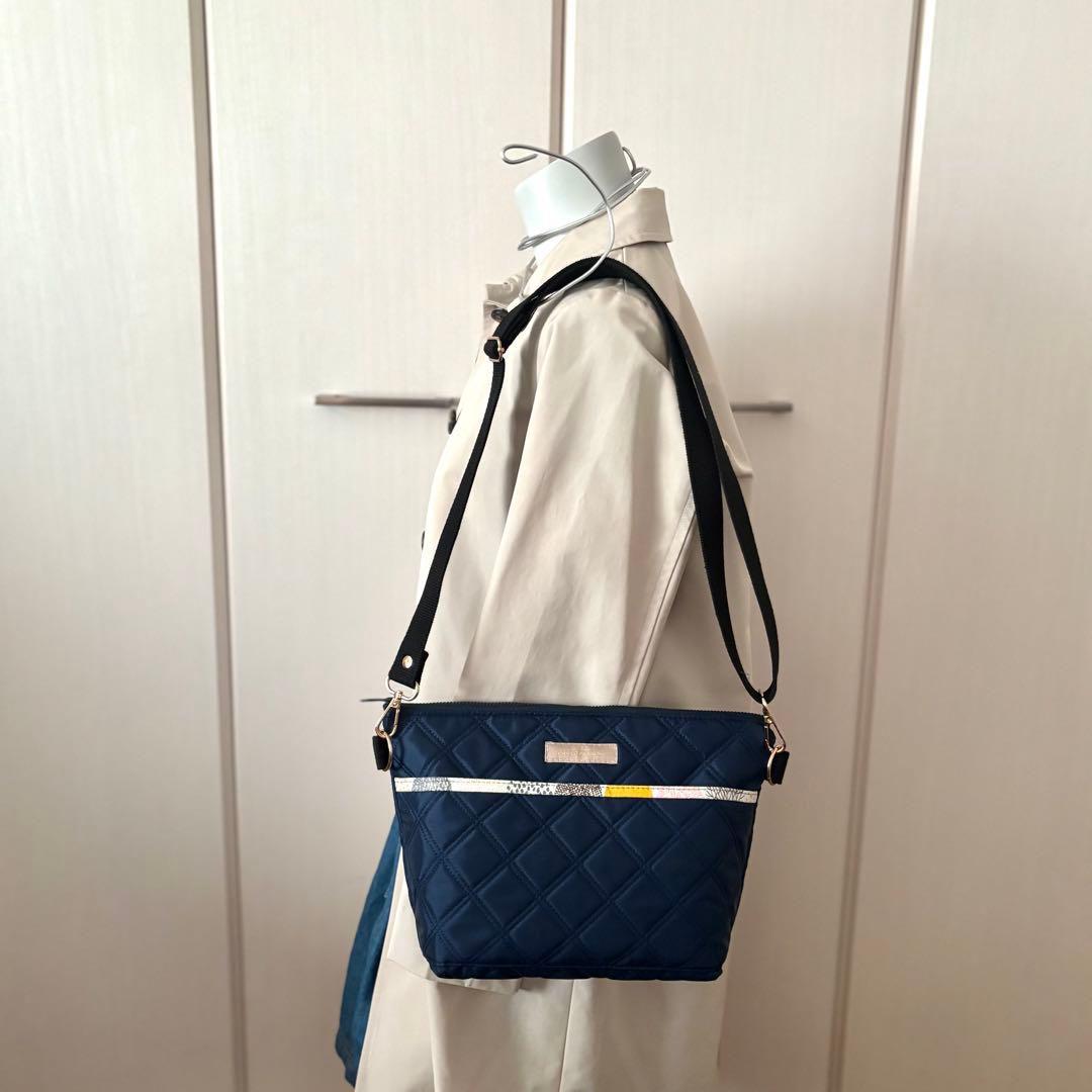 ゆうママ様専用】30cmファスナーショルダーバッグ ナイロンオックス