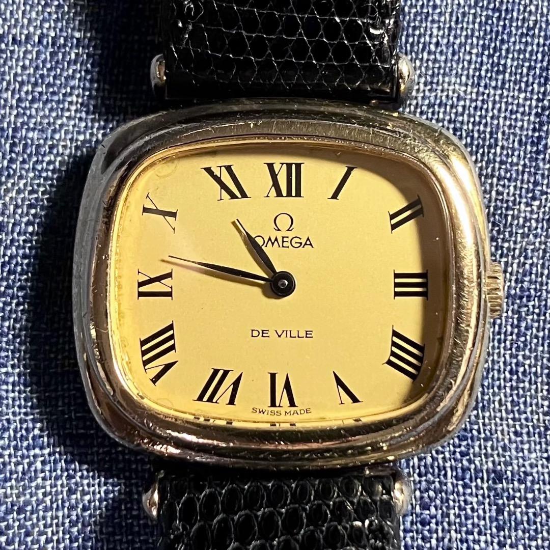 稼働　OMEGA 銀無垢　925 スターリングシルバー　デビル　手巻き　オメガ 稼働 OMEGA 銀無垢 925 スターリングシルバー デビル 手巻き オメガ