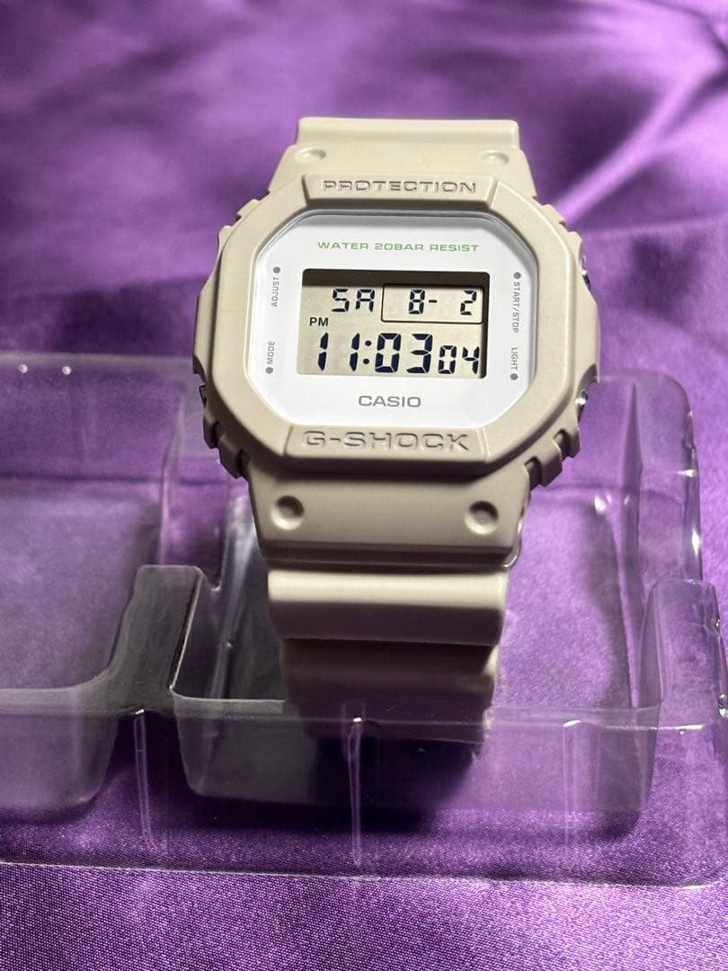 美品】CASIO G-SHOCK DW-5600M-8JF サンドベージュ - メルカリ