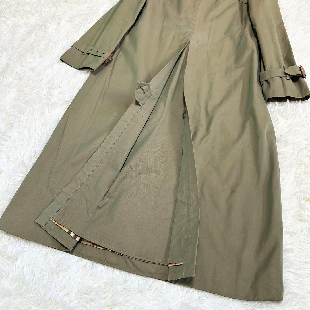 バーバリー トレンチコート ノバチェック 玉蟲色 レディース