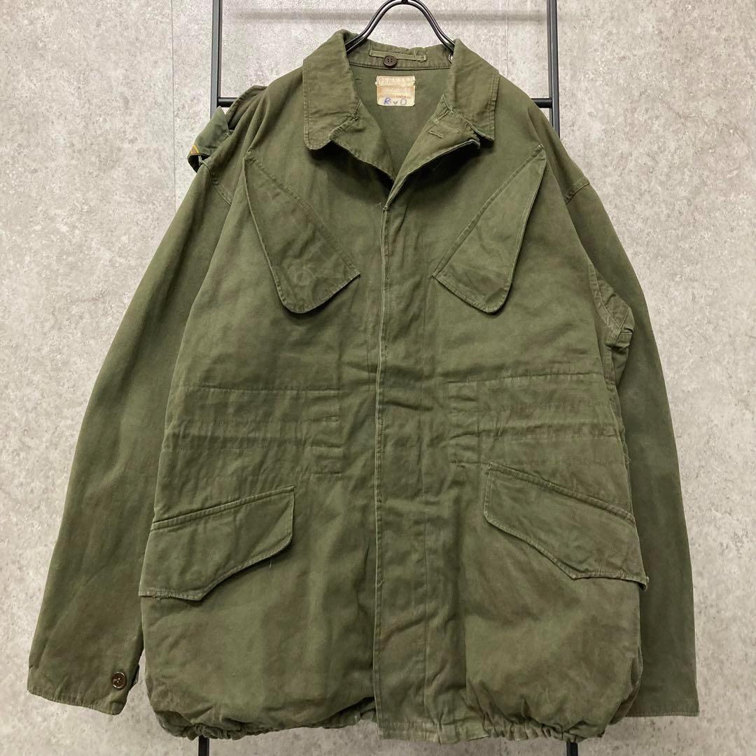 50s オランダ軍《古着》ユーロミリタリー フィールドジャケット メンズ