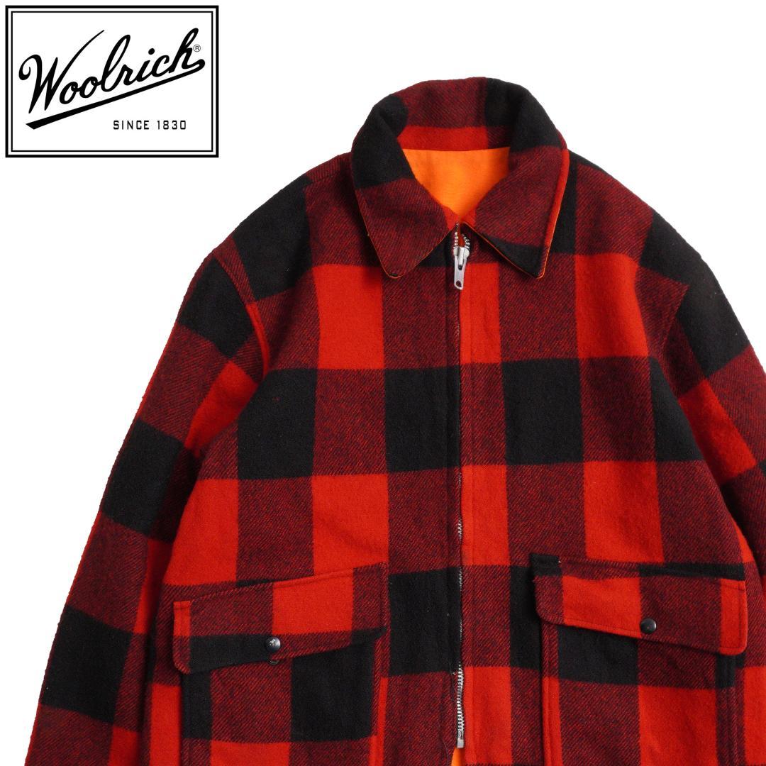 80s Woolrich USA製 バッファローチェック 中綿ウールジャケット 80's Woolrich Wool Plaid Jacket M / ウールリッチ ウールジャケット