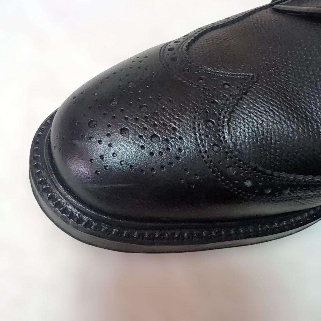 ✧美品【リーガル】インペリアルグレード2235　ウィングチップ黒　25.5EE