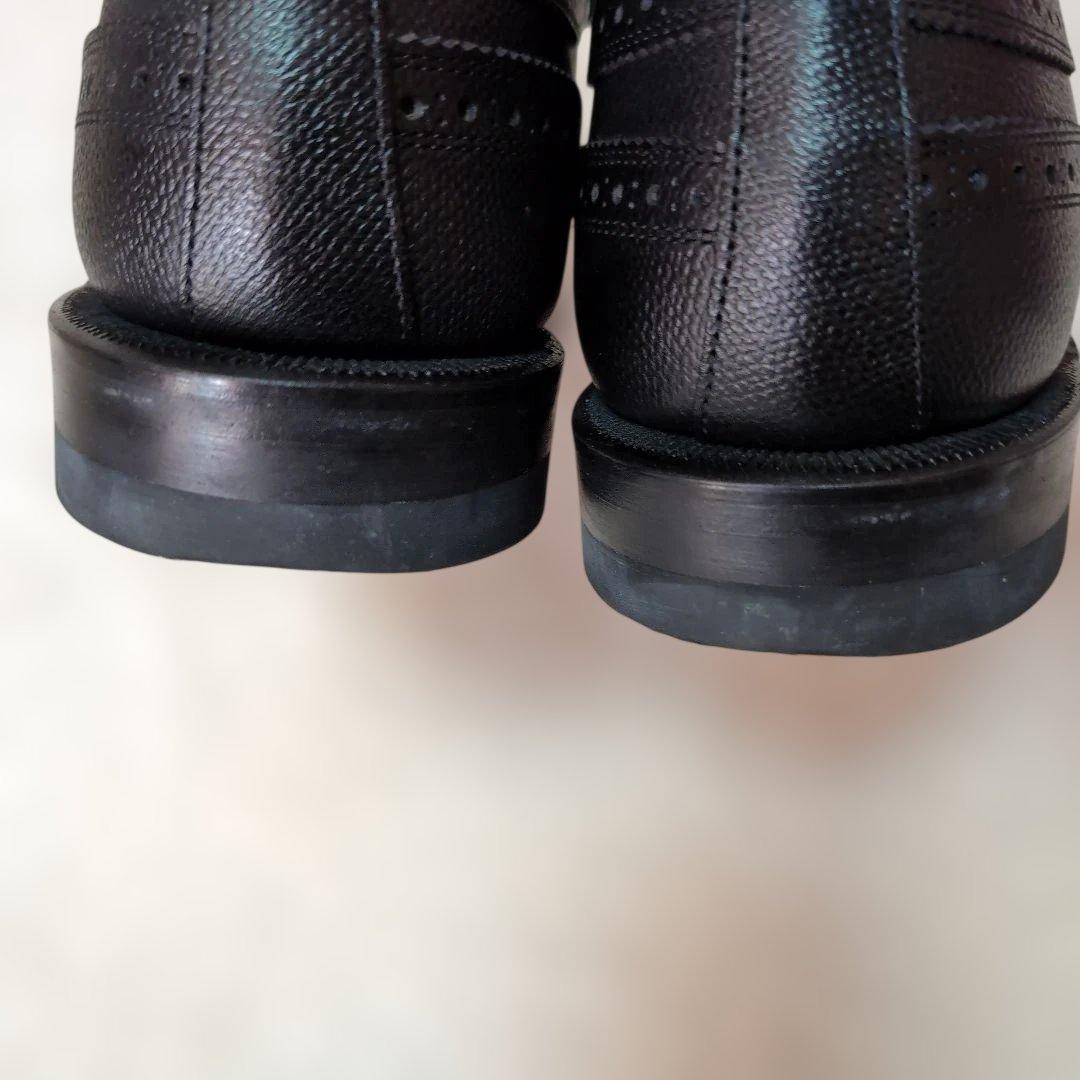 ✧美品【リーガル】インペリアルグレード2235　ウィングチップ黒　25.5EE