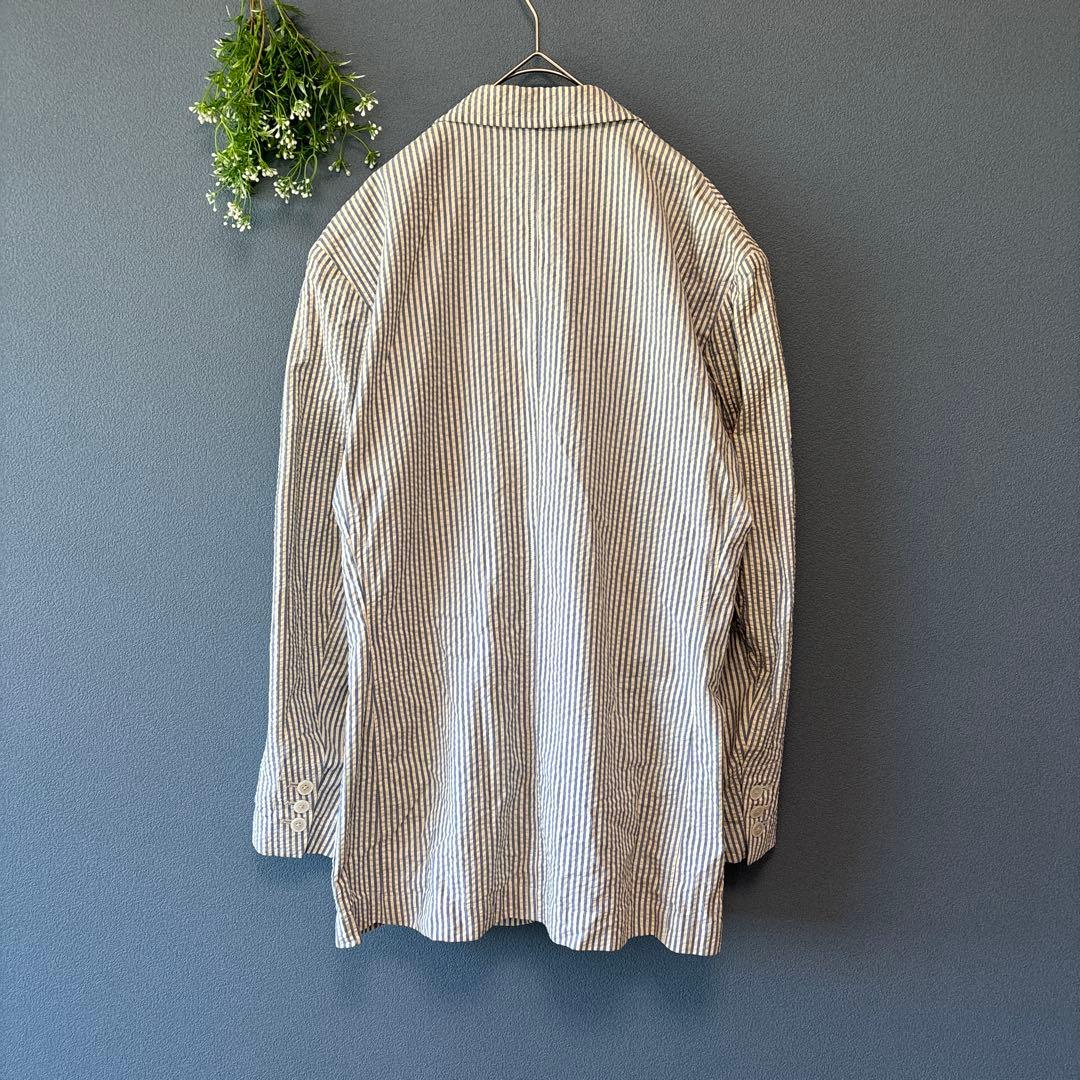 エーボンハウス［M］ヴィンテージ◎2点セット◎ストライプ柄シア