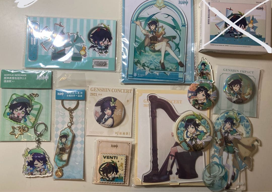 原神 ウェンティ グッズまとめ - メルカリ
