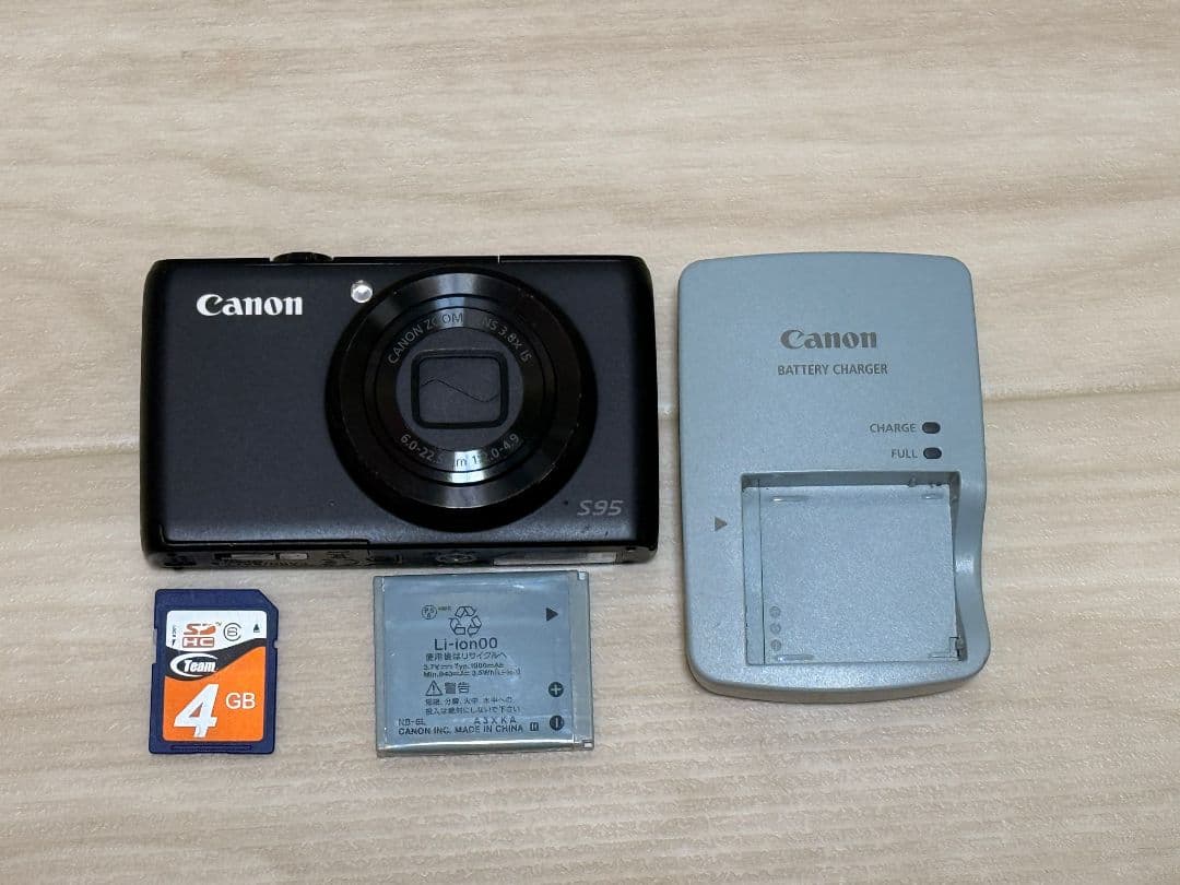 Canon S95 デジタルカメラ 本体 PC1565 中古 Yahoo!オークション -「powershot s95」の落札相場・落札価格