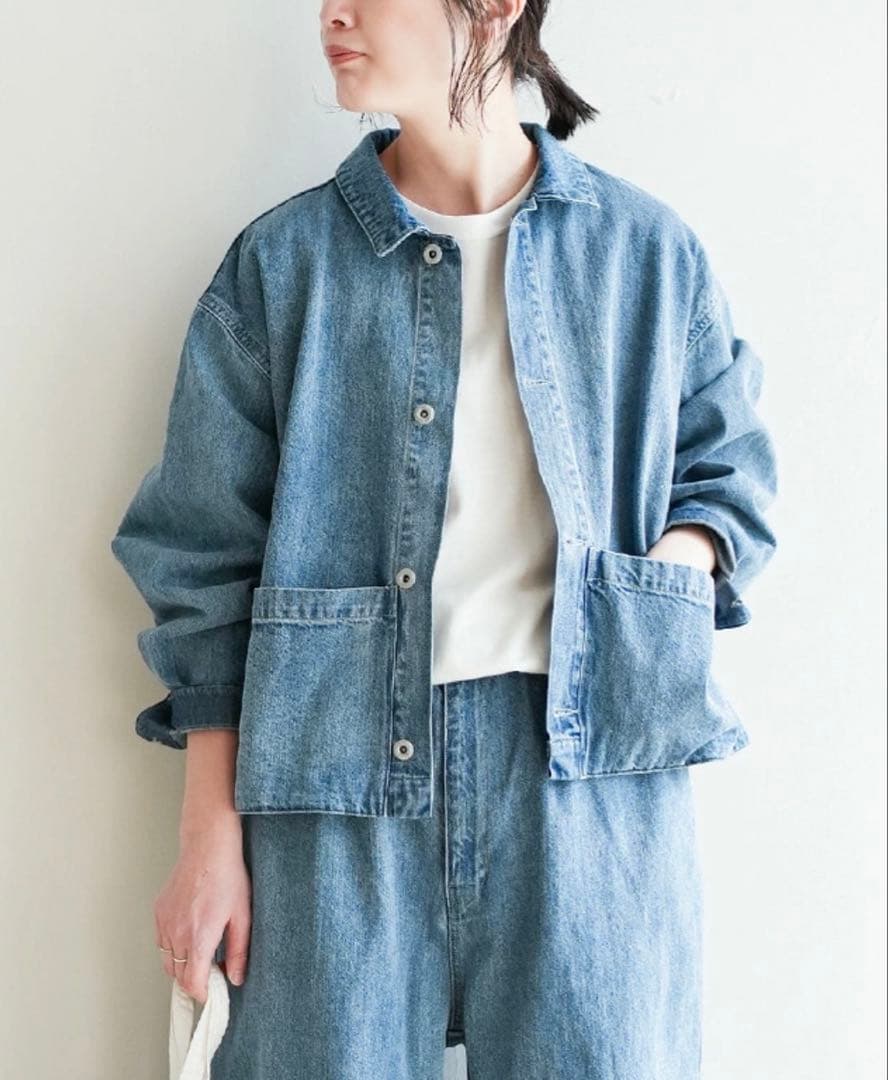 “ソラモナポッシェ”9OZデニムプリズナージャケットアウター・USE