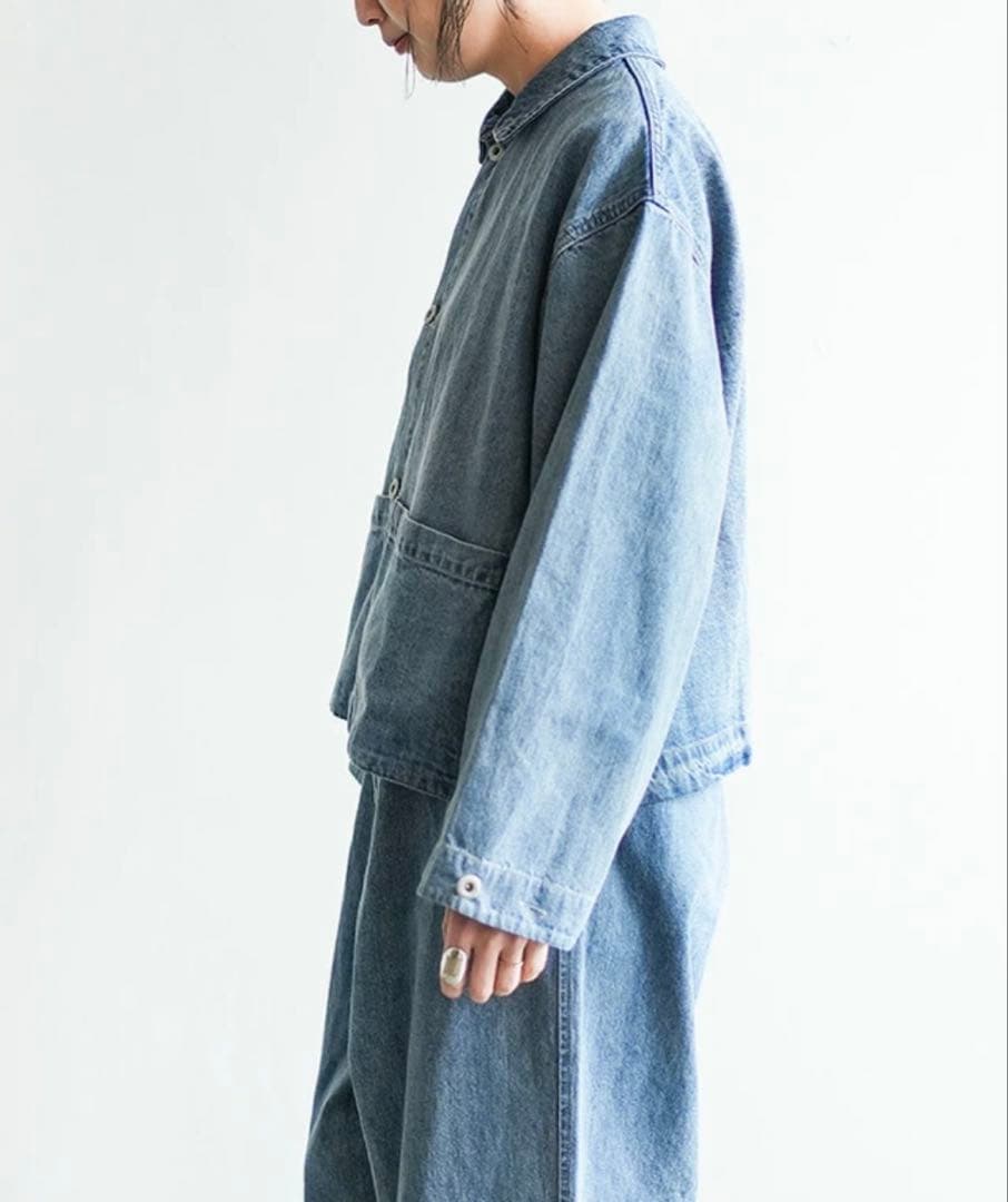 “ソラモナポッシェ”9OZデニムプリズナージャケットアウター・USE