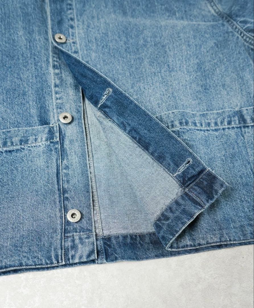 “ソラモナポッシェ”9OZデニムプリズナージャケットアウター・USE