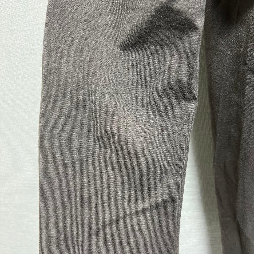 07SS ナンバーナイン 編み込みカットソー ロンT ブラウン BIRDS期