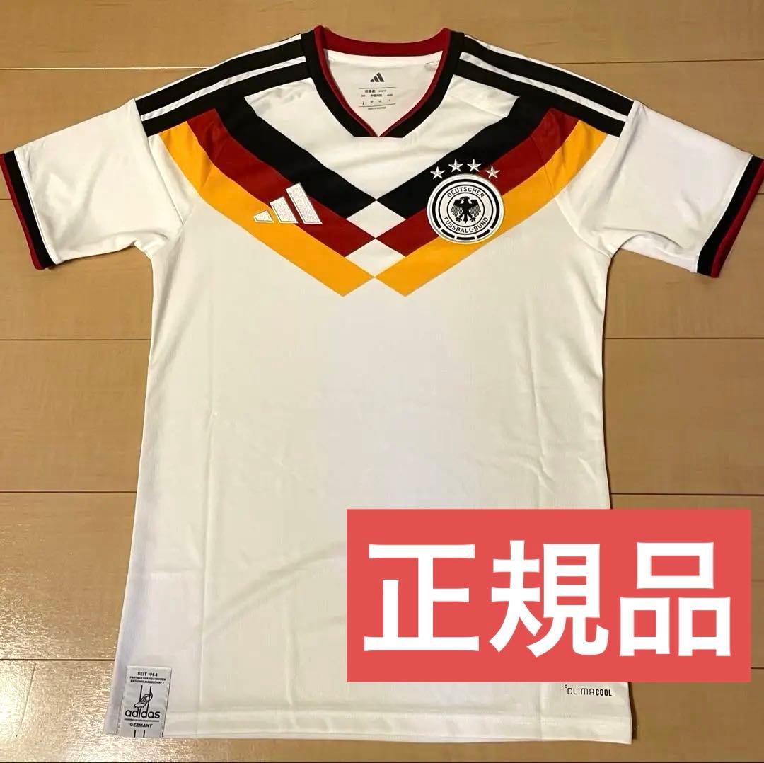 アディダス2026 w杯ドイツ代表ホームサッカーユニフォーム白黒黄赤